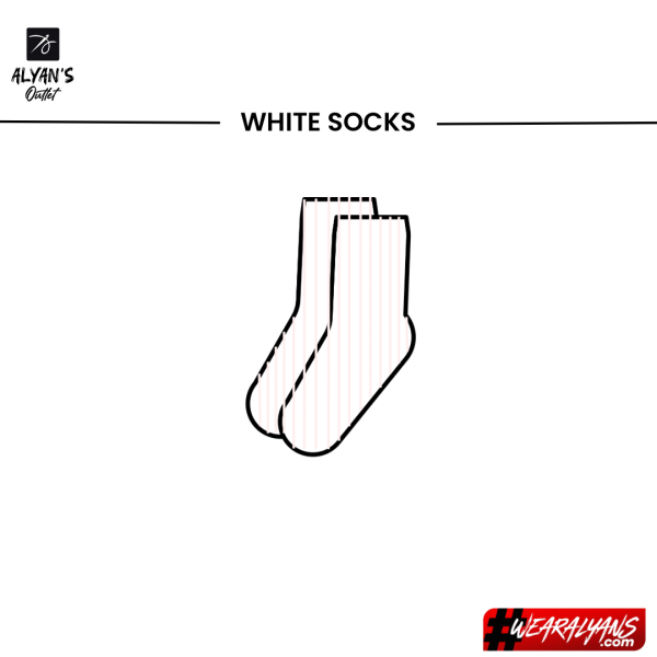 white socks