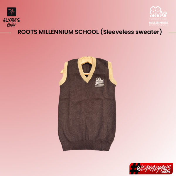 ROOTS - SLEEVLESS SWEATER